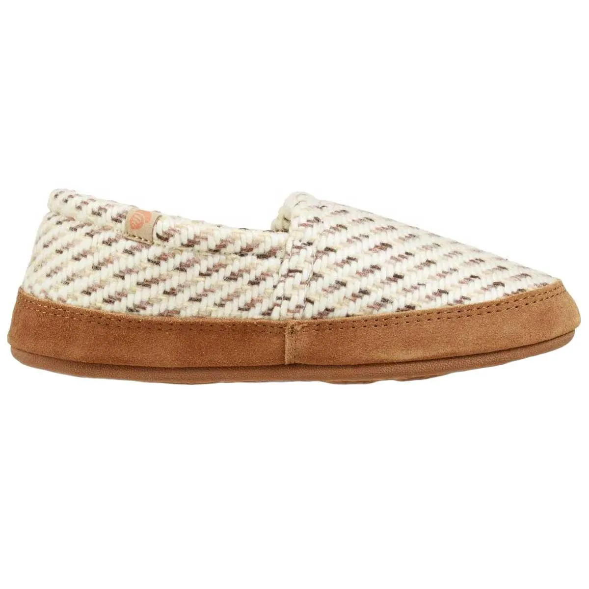 Acorn Women’s Moc Slippers - Textured Weatherproof Cozy, Ewe, Medium | A10080EWEWM