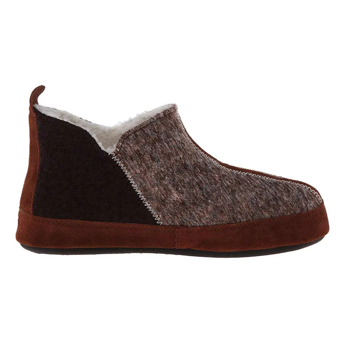 Acorn Women's Slipper - Forest Bootie Chocolate Owl | A10079