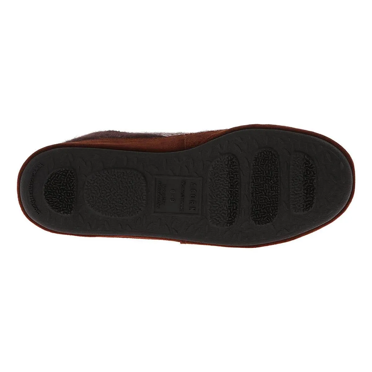 Acorn Women's Slipper - Forest Bootie Chocolate Owl | A10079