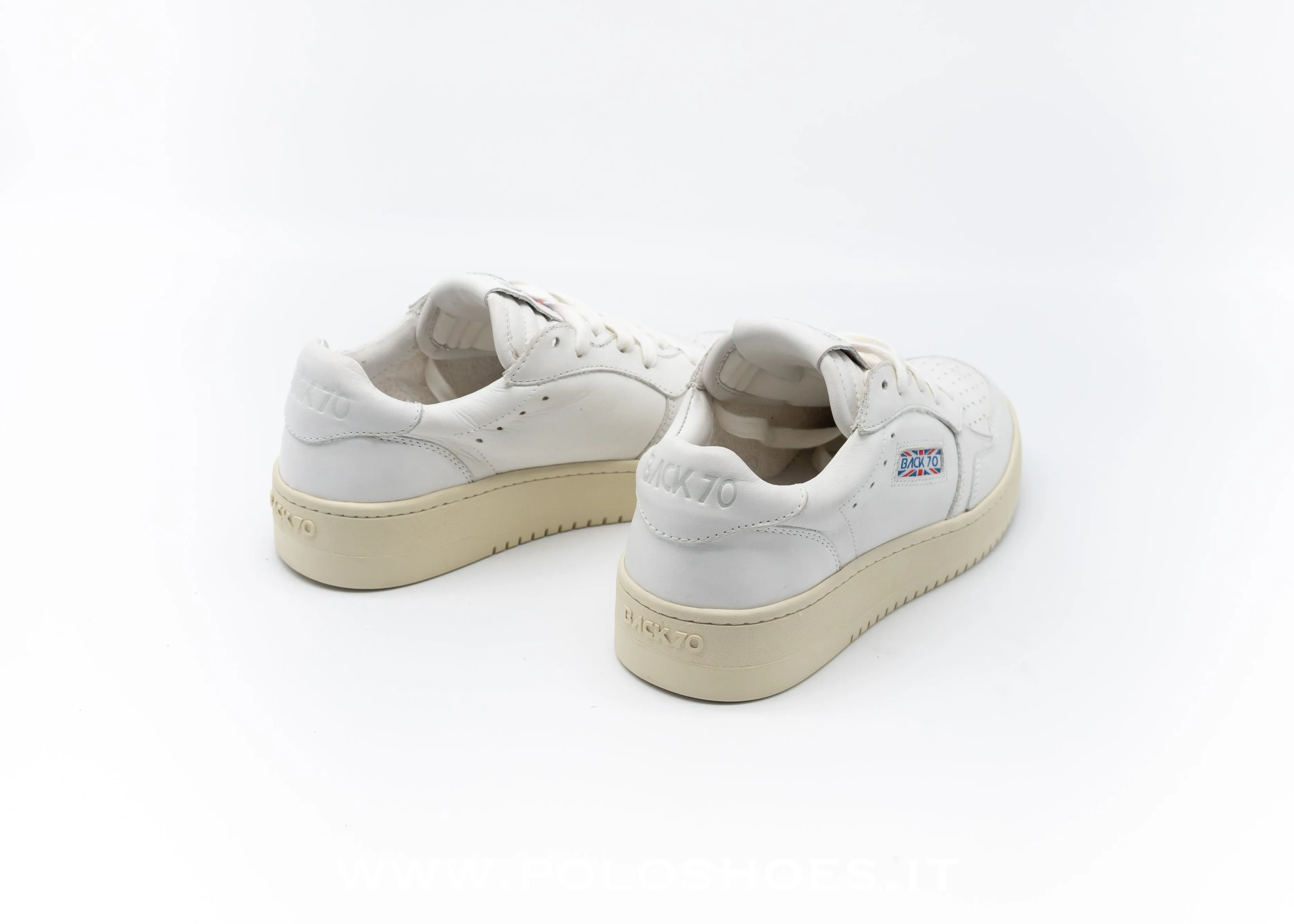 BACK70 - WHITE SNEAKERS