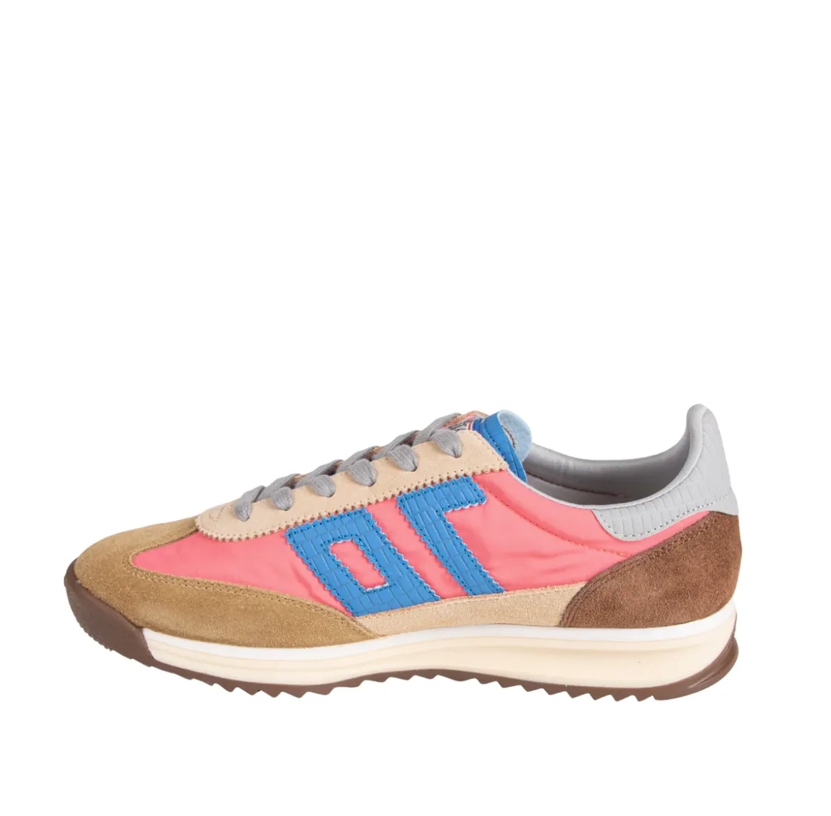 Barkley Sneaker - Camel Coffee Multi