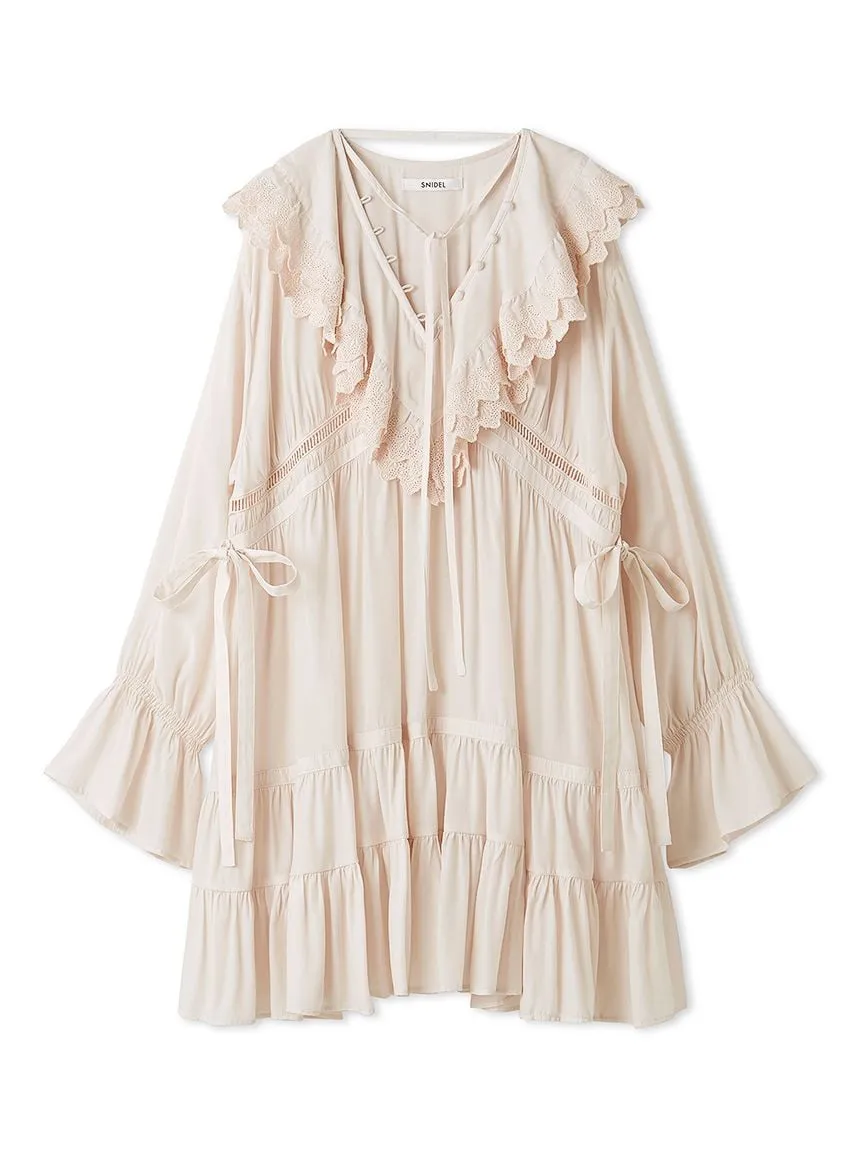 Boho Tunic Ruffle Top