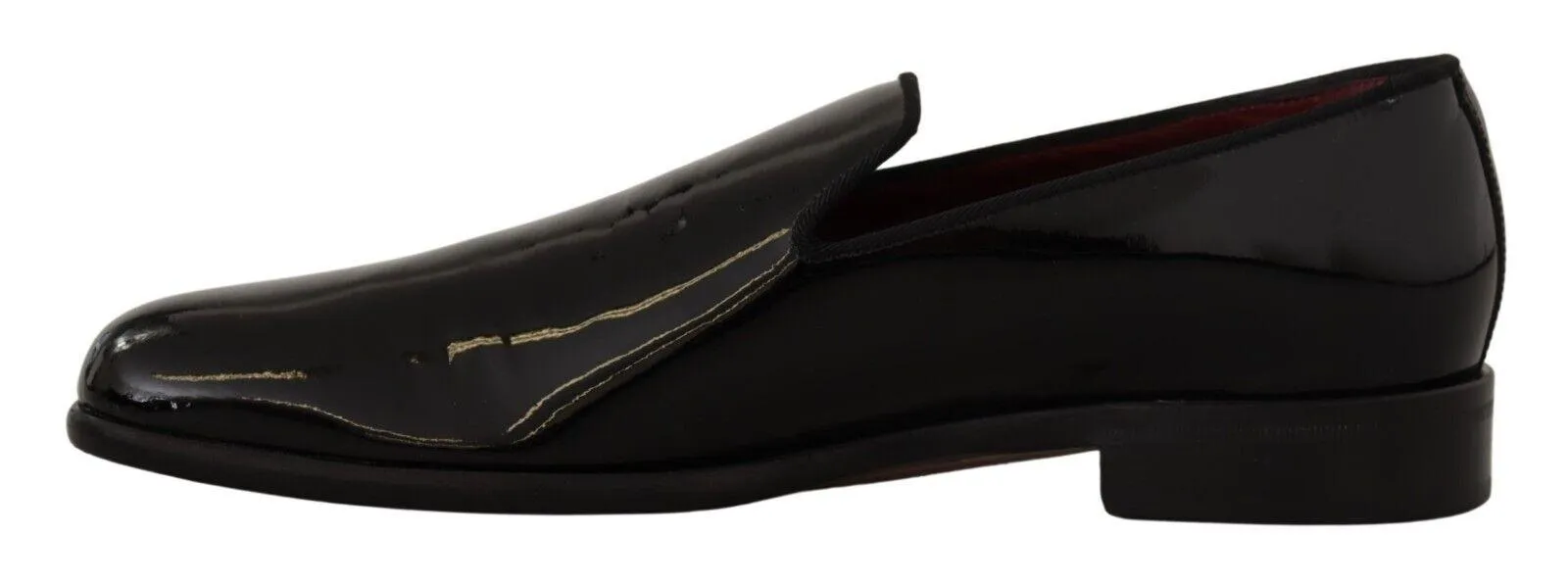Dolce & Gabbana Black Patent Leather Formal Shoes