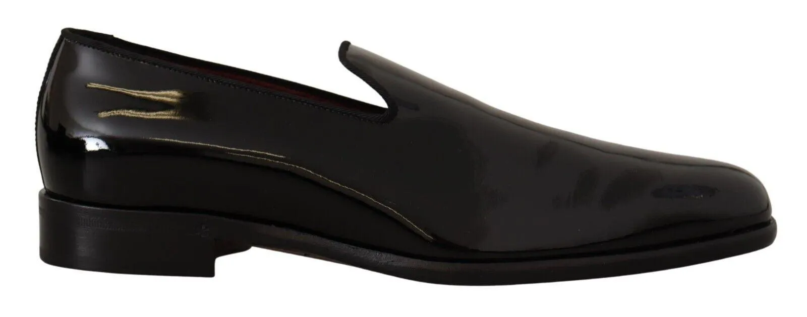 Dolce & Gabbana Black Patent Leather Formal Shoes