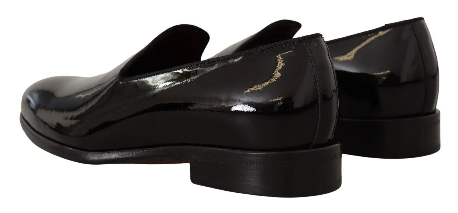 Dolce & Gabbana Black Patent Leather Formal Shoes