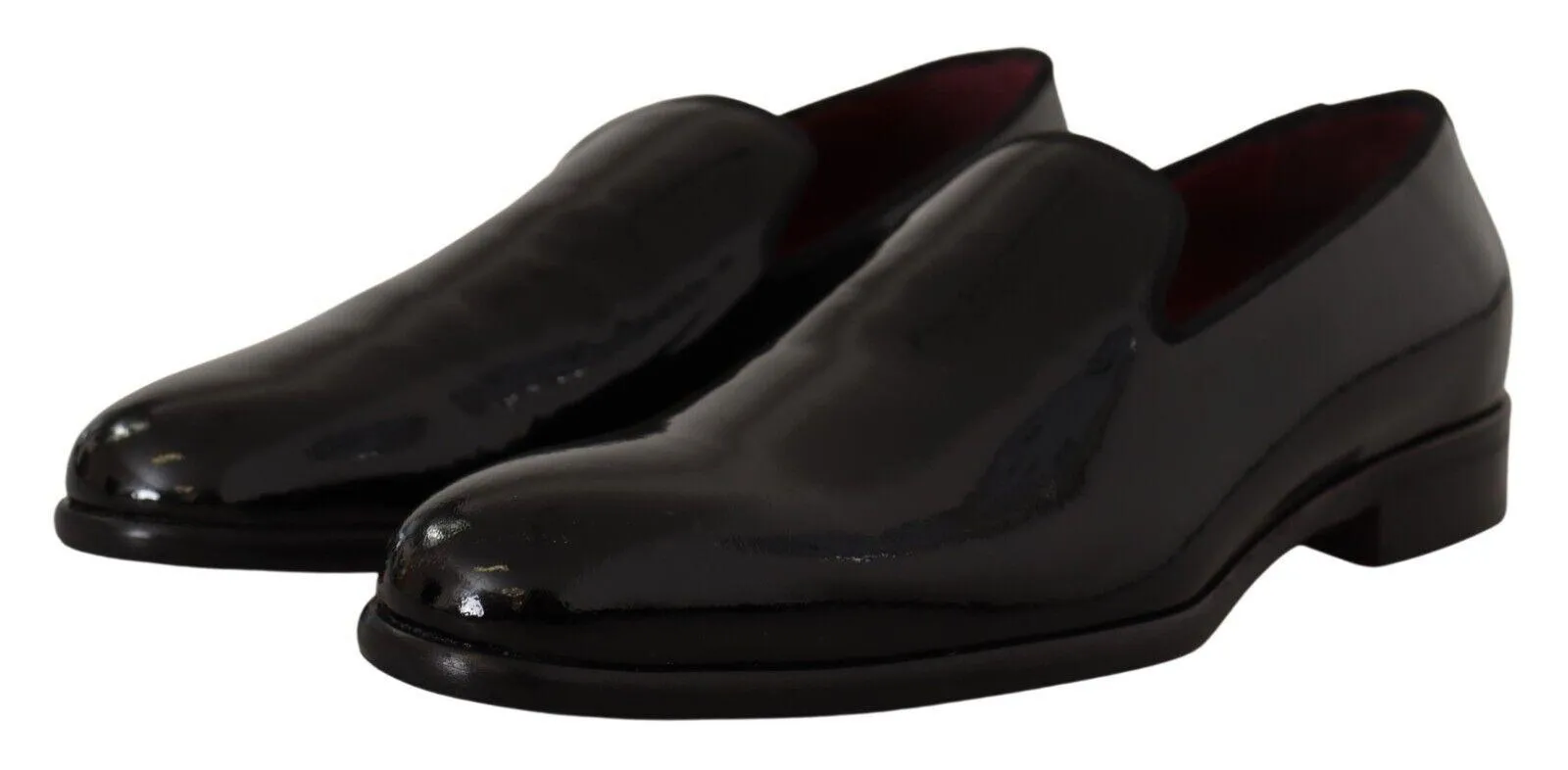 Dolce & Gabbana Black Patent Leather Formal Shoes