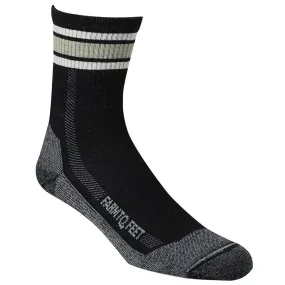 Farm to Feet Men's Socks - North Conway Lightweight 3/4 Crew, Black | 7058-001-BLK