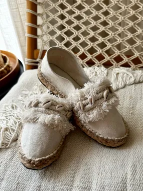 Fringe and Seashells Espadrille