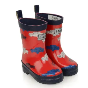 HATLEY Classic Pickup Trucks Shiny Rain Boots