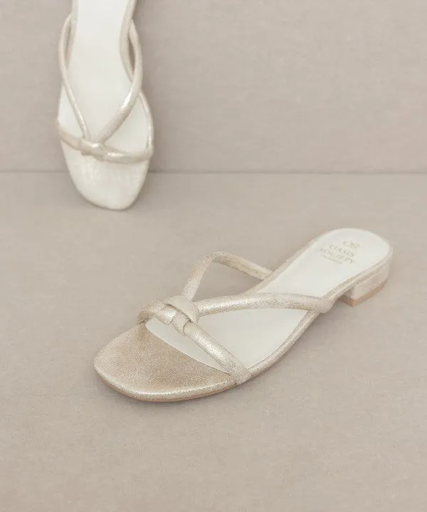 Knotted Flat Sandal