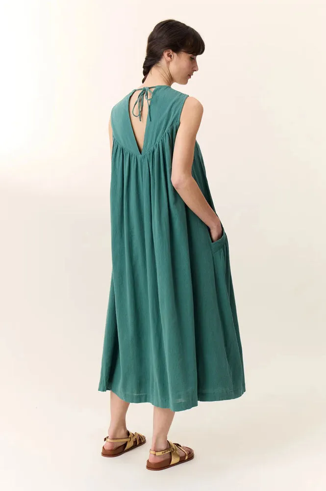 Leon & Harper Robeen Paros And Green Dress