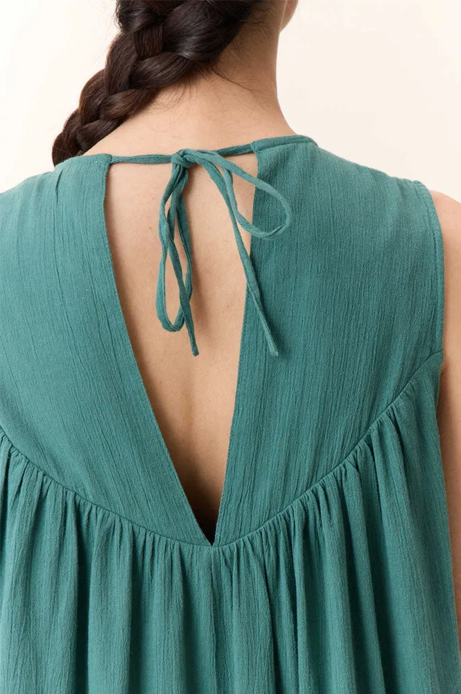 Leon & Harper Robeen Paros And Green Dress