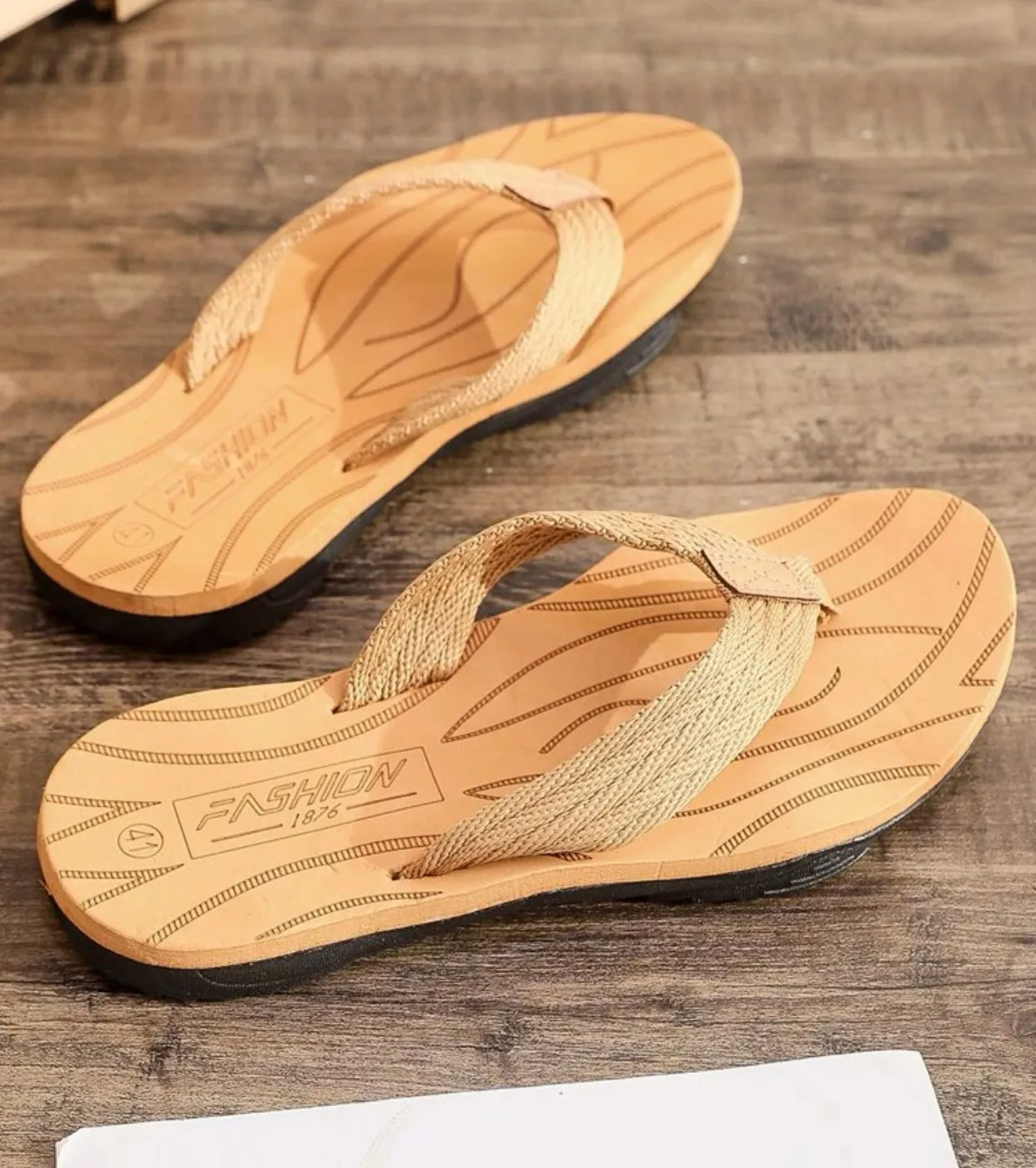 Men’s minimalist flip flops