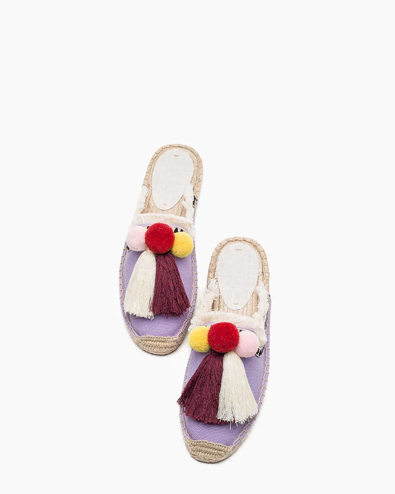 Moccasin Mule Espadrilles Sandals