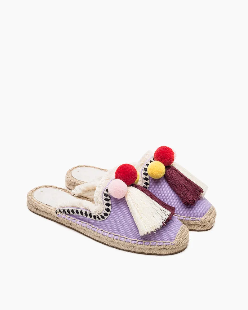 Moccasin Mule Espadrilles Sandals