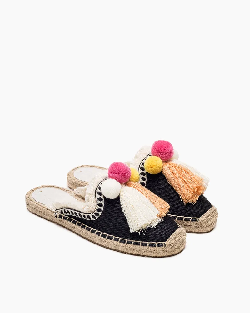 Moccasin Mule Espadrilles Sandals