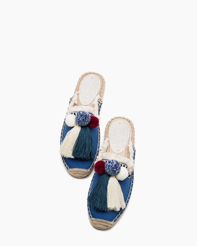 Moccasin Mule Espadrilles Sandals