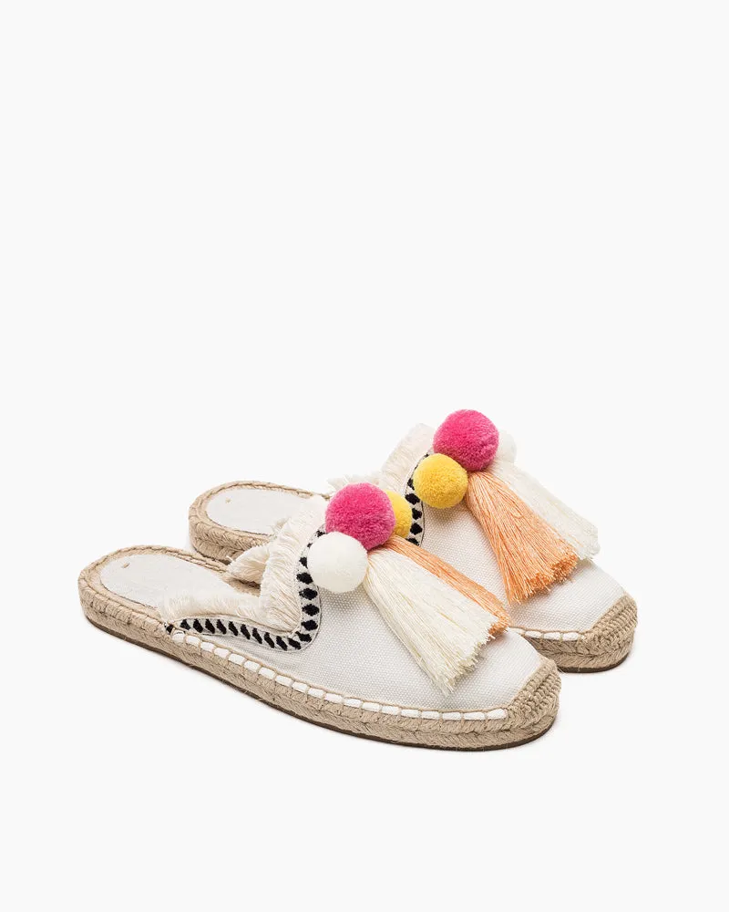 Moccasin Mule Espadrilles Sandals