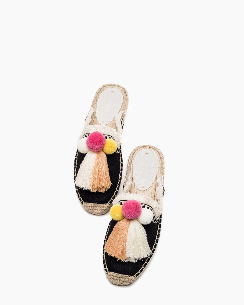 Moccasin Mule Espadrilles Sandals