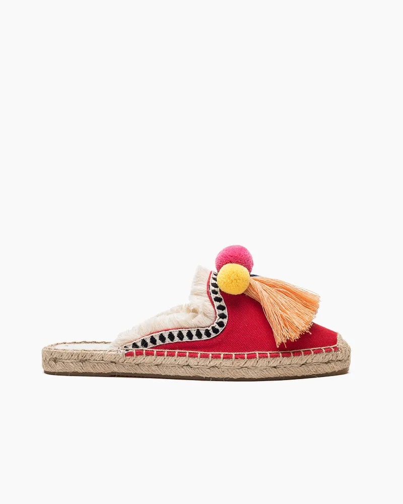 Moccasin Mule Espadrilles Sandals