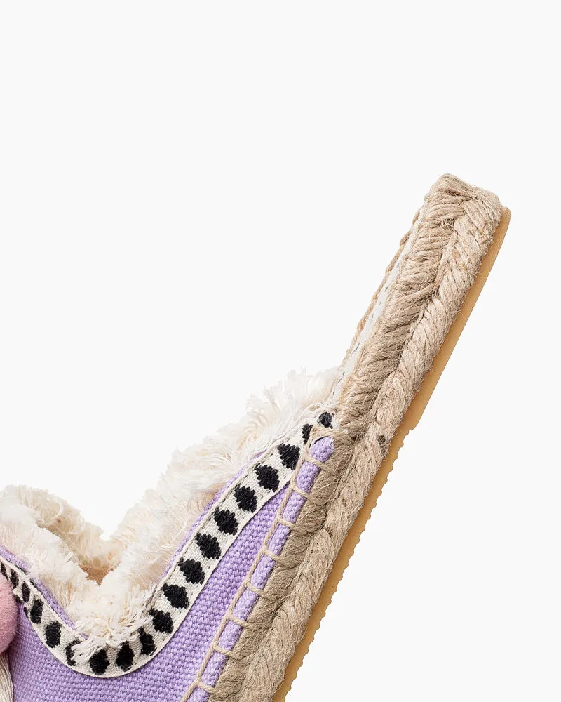 Moccasin Mule Espadrilles Sandals