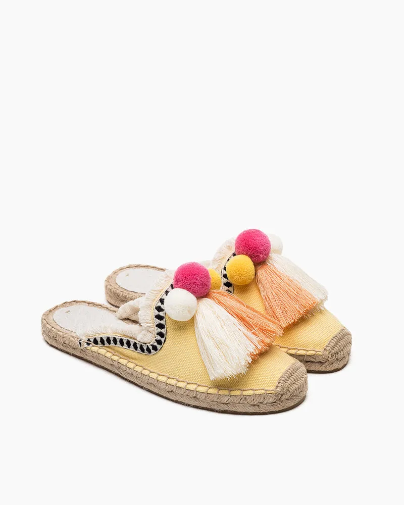 Moccasin Mule Espadrilles Sandals