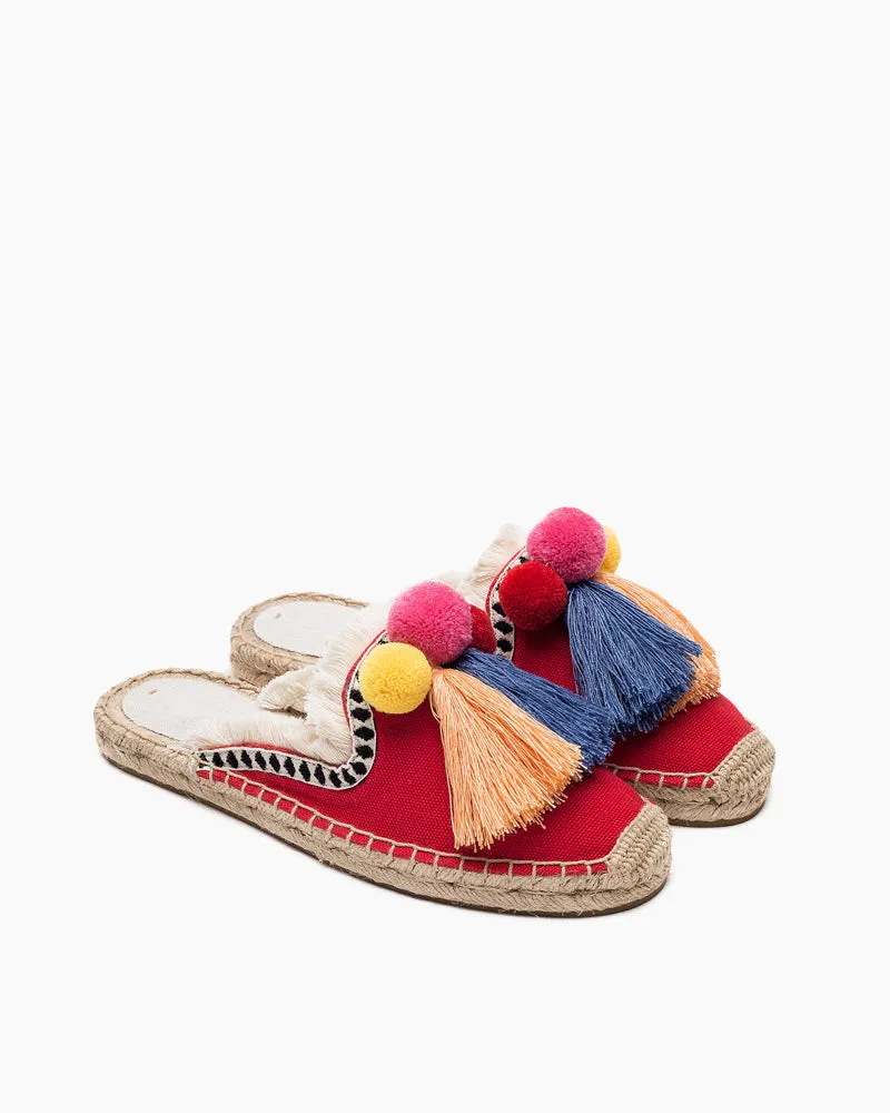 Moccasin Mule Espadrilles Sandals