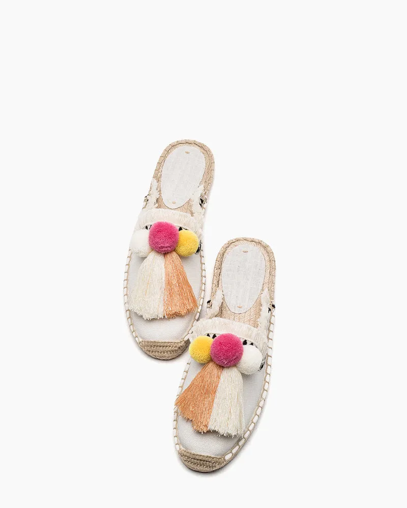 Moccasin Mule Espadrilles Sandals
