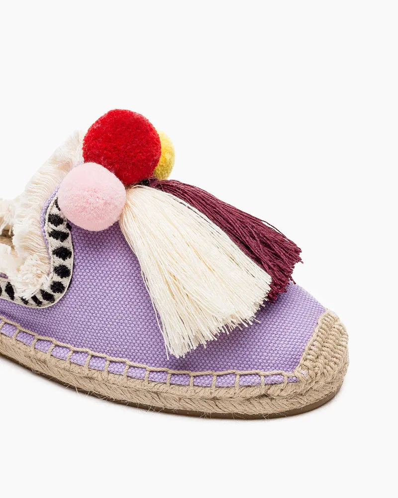 Moccasin Mule Espadrilles Sandals