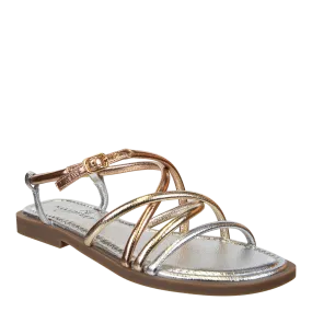 NAKED FEET - MINIMALIST in GOLD Flat Sandals