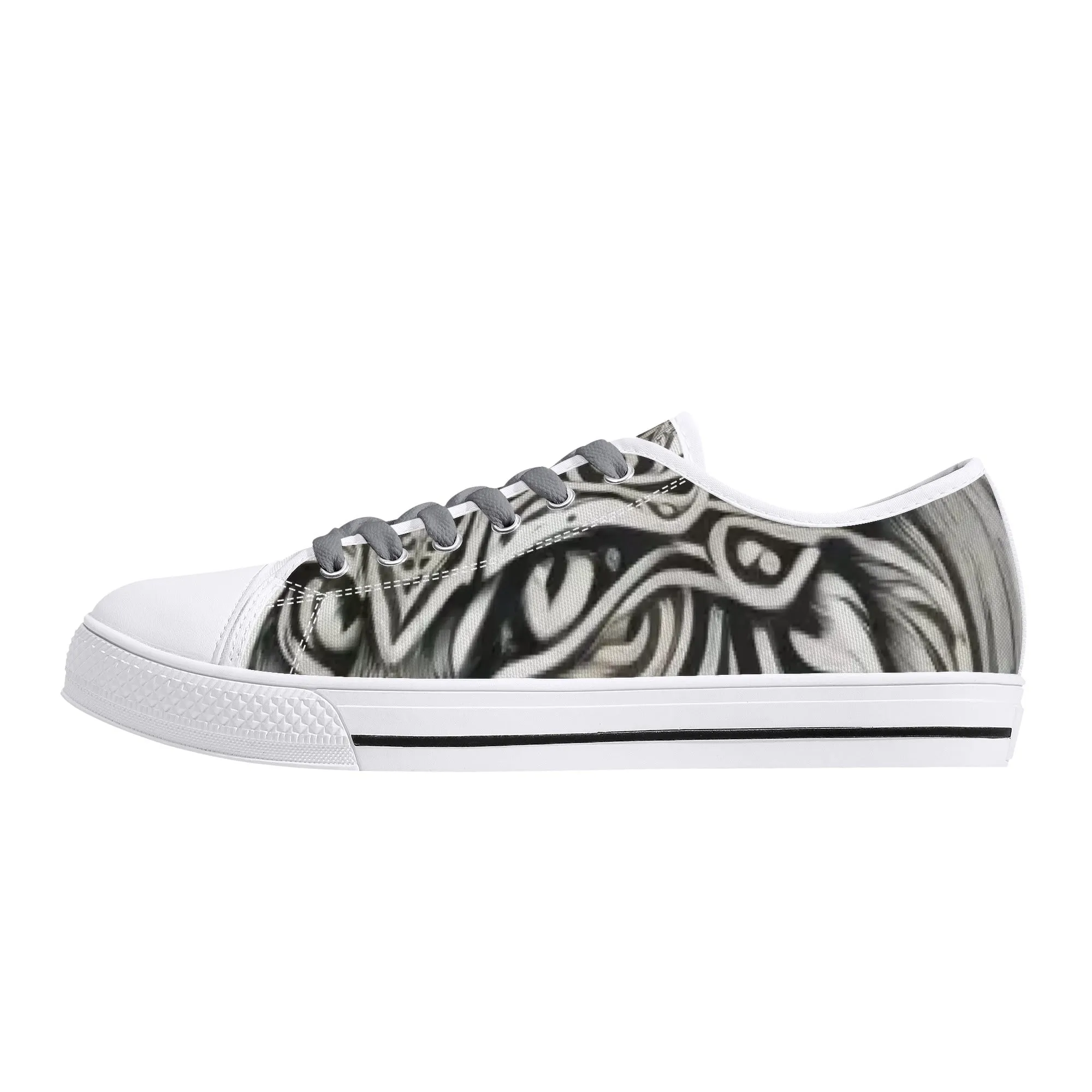 Nordic Kitty Mens Low Top
