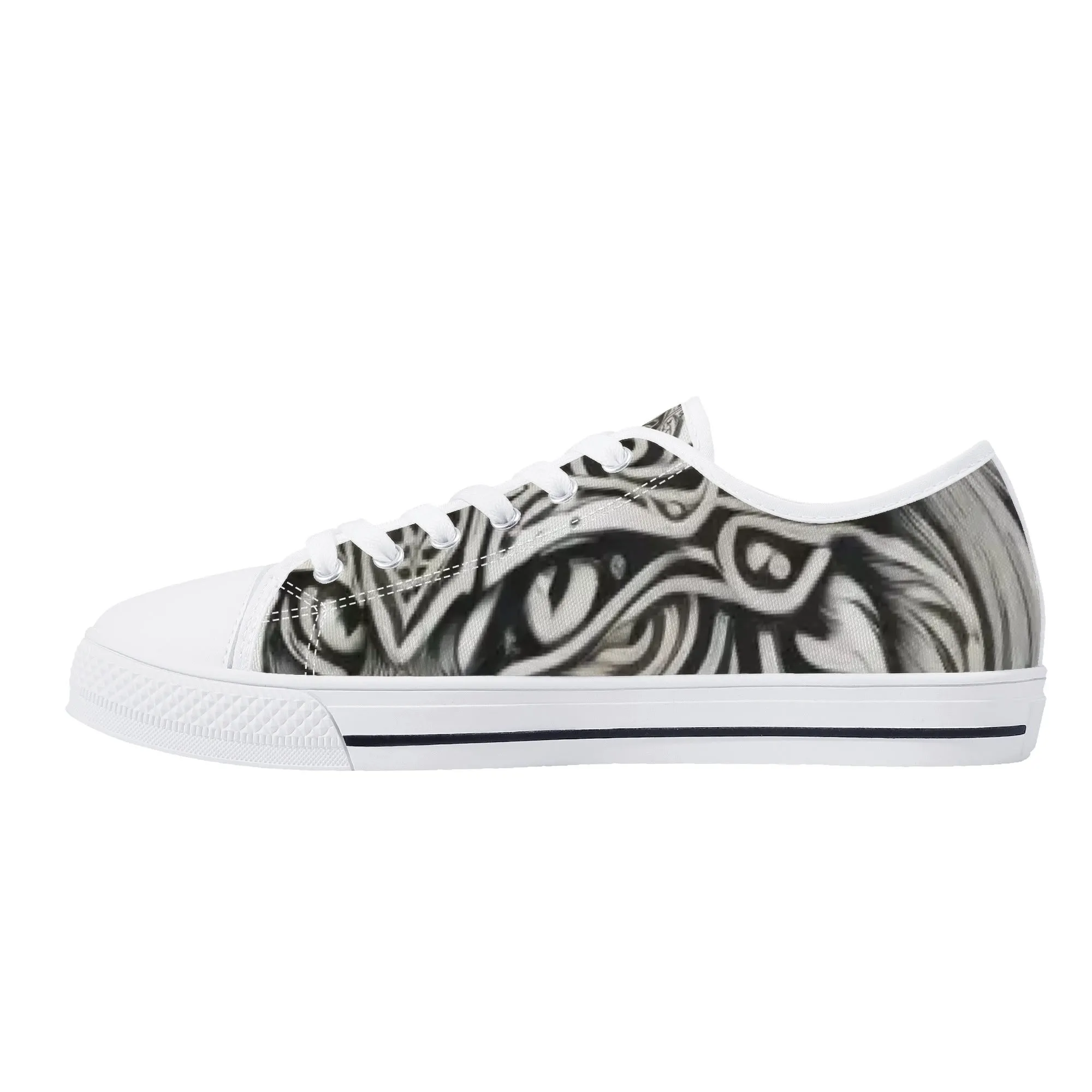 Nordic Kitty Womens Low Top