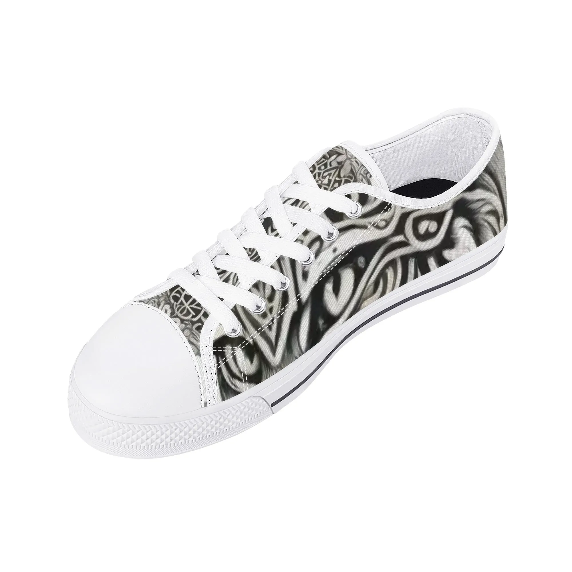 Nordic Kitty Womens Low Top