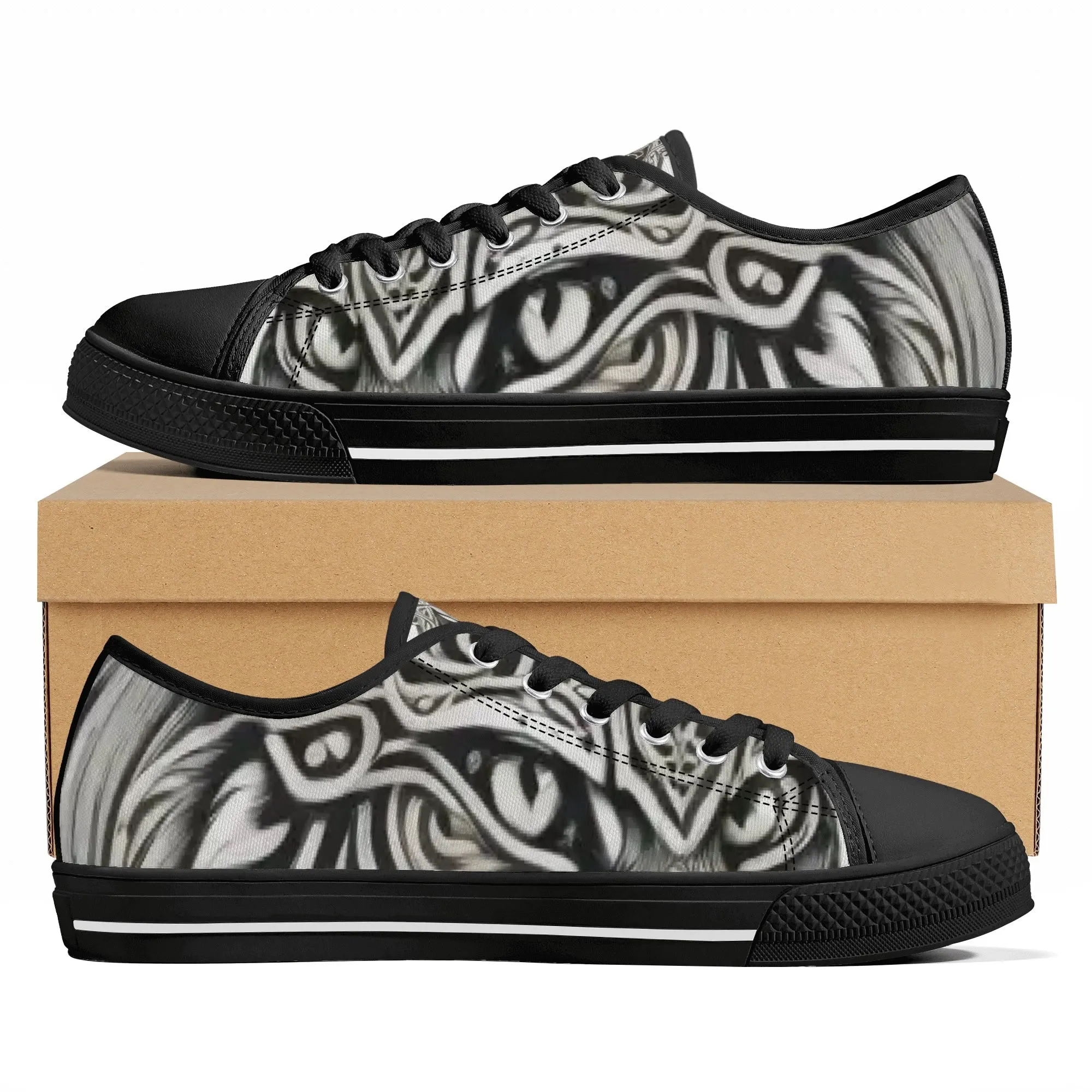 Nordic Kitty Womens Low Top
