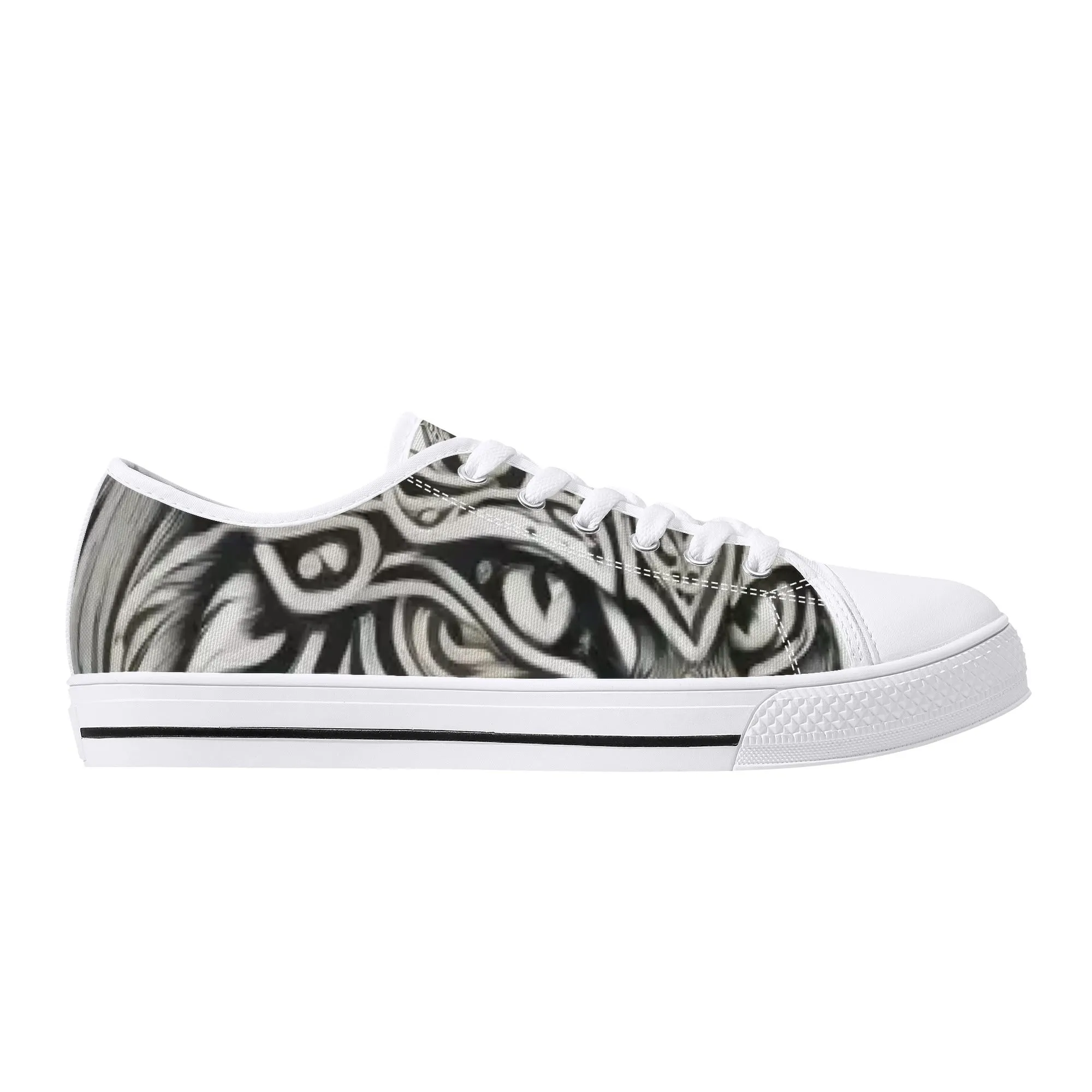 Nordic Kitty Womens Low Top