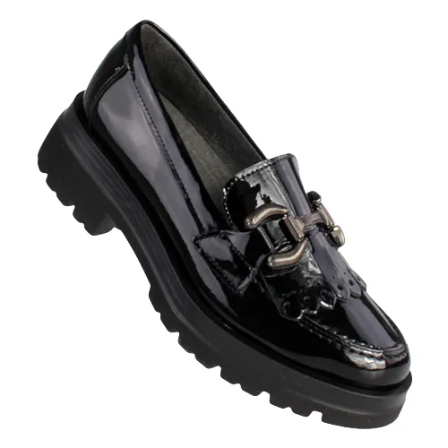 Pitillos Chunky Loafers - 5360 -Black Patent