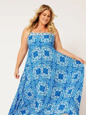 Positano Dress | Amalfi Blue