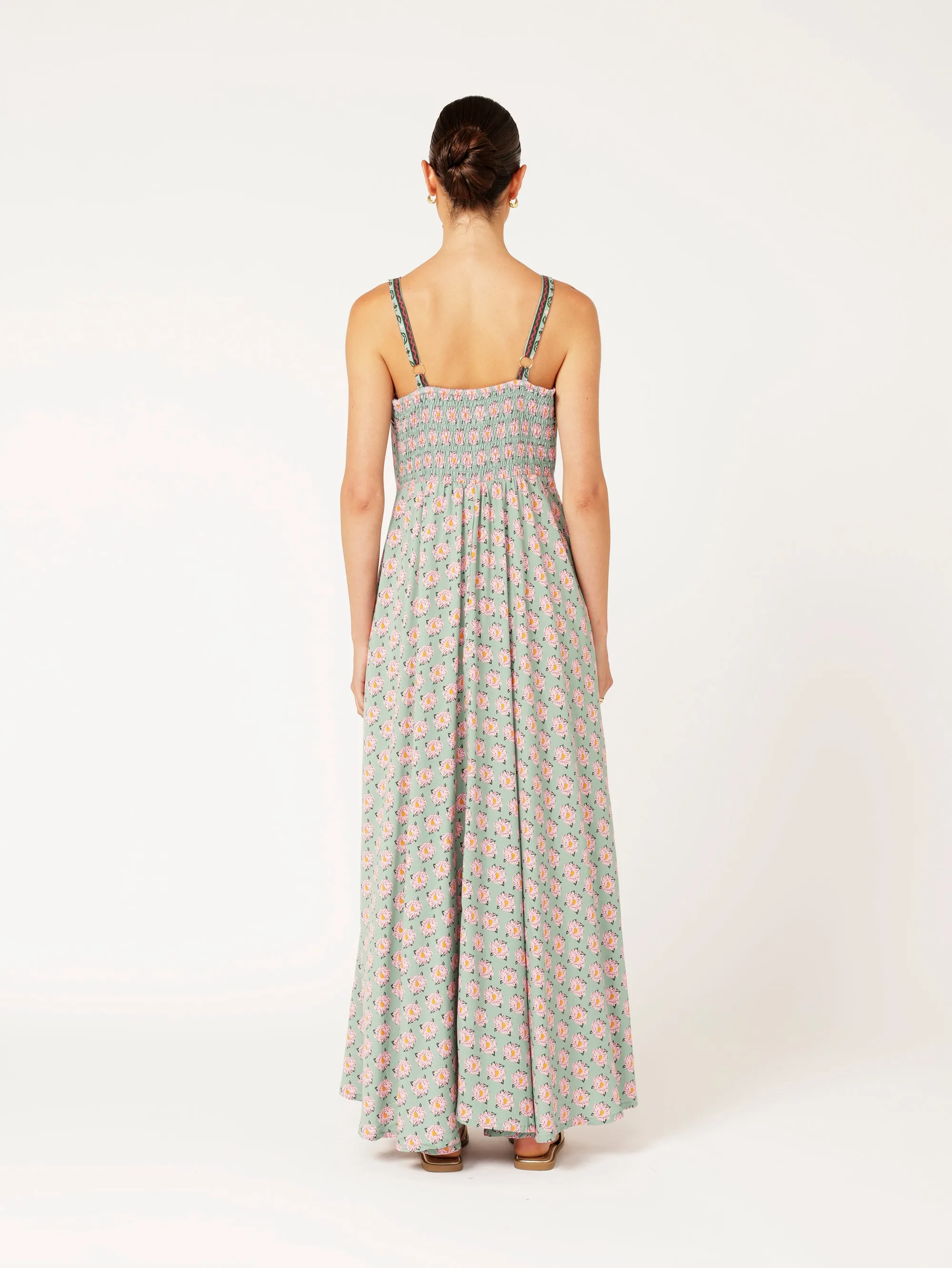 Positano Dress | Sage Peony