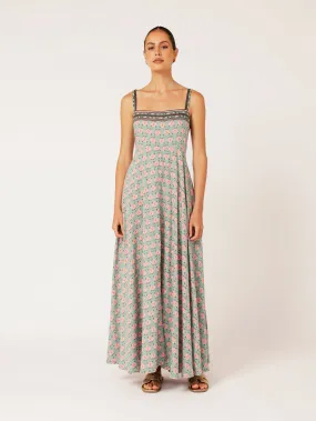 Positano Dress | Sage Peony