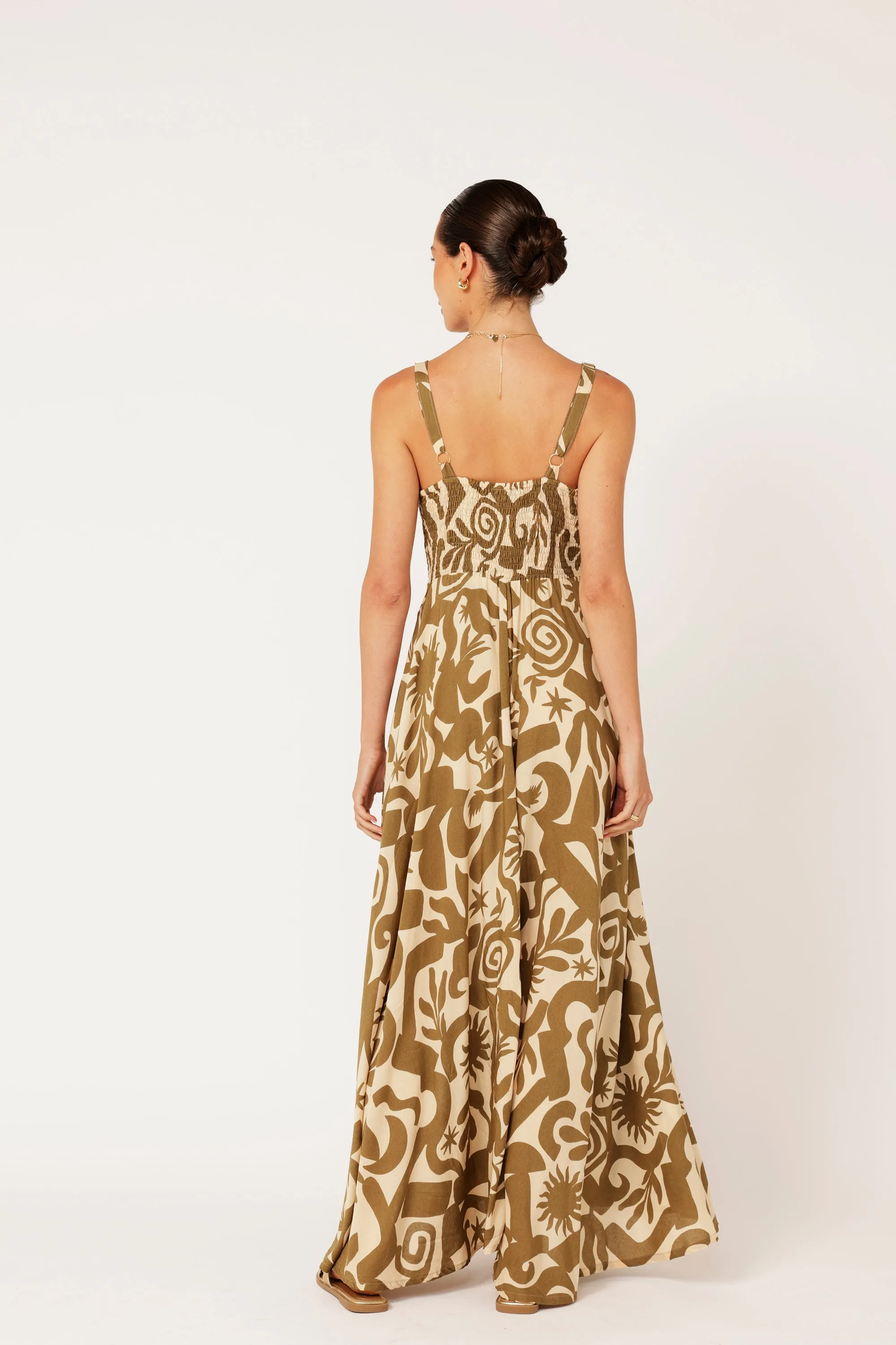 Positano Dress | Soleil Khaki