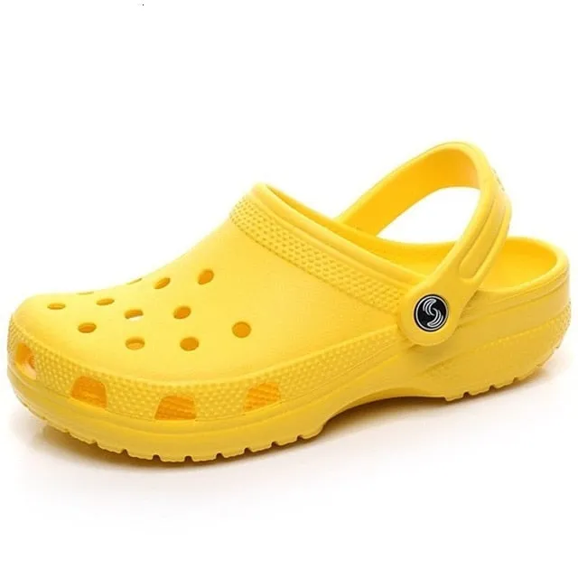 Summer Unisex Clogs Quick Dry Casual Home Slippers