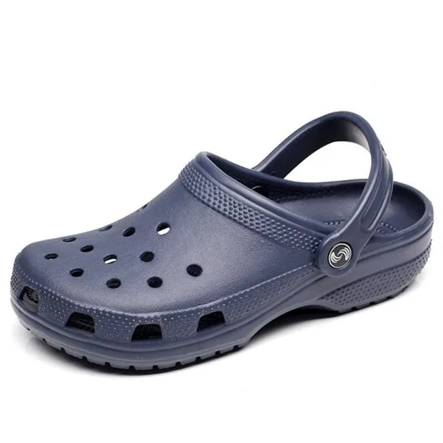 Summer Unisex Clogs Quick Dry Casual Home Slippers