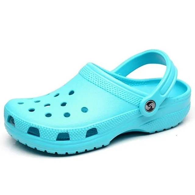 Summer Unisex Clogs Quick Dry Casual Home Slippers