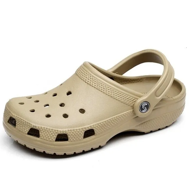 Summer Unisex Clogs Quick Dry Casual Home Slippers