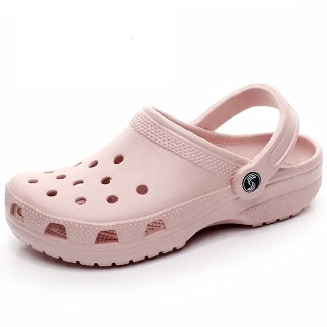 Summer Unisex Clogs Quick Dry Casual Home Slippers