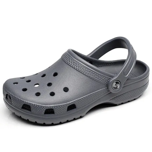 Summer Unisex Clogs Quick Dry Casual Home Slippers