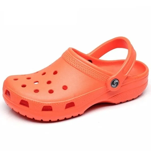 Summer Unisex Clogs Quick Dry Casual Home Slippers