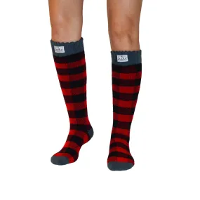 Tall Boot Socks - Classic Red Lumberjack