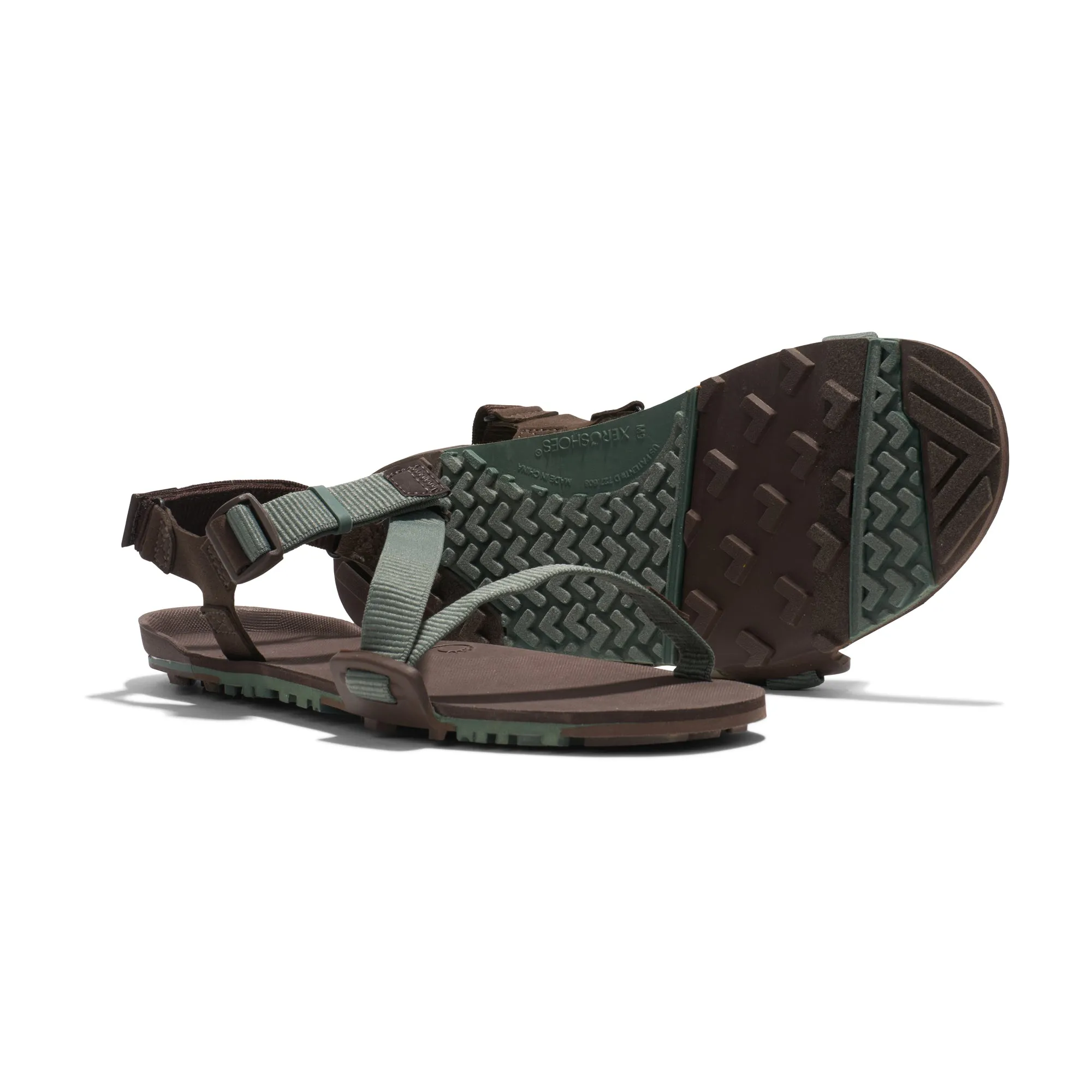 Xero Sandals - Z-Trail EV - Dark Forest/Java Brown - Men's
